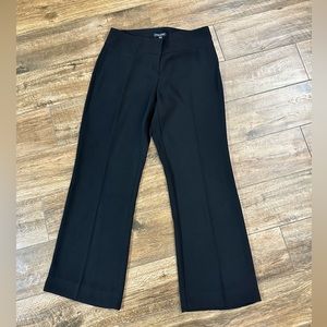 Eileen Fisher Black Wide Leg Trouser 4P NWT